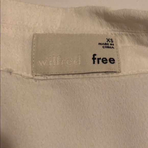 Wilfred free tie front blouse - Picture 2 of 2